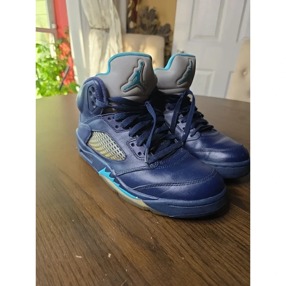 Nike Air Jordan 5 Retro Pre-Grape  Sneakers Men‎ Size 7.5